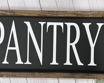 Pantry Sign|Rustic Sign|Farmhouse Decor|Kitchen Decor|Kitchen Sign|DixieFarmDesigns