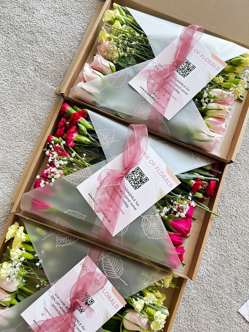 LETTERBOX FLOWERS FRESH Send Some Letterbox Love Etsy UK