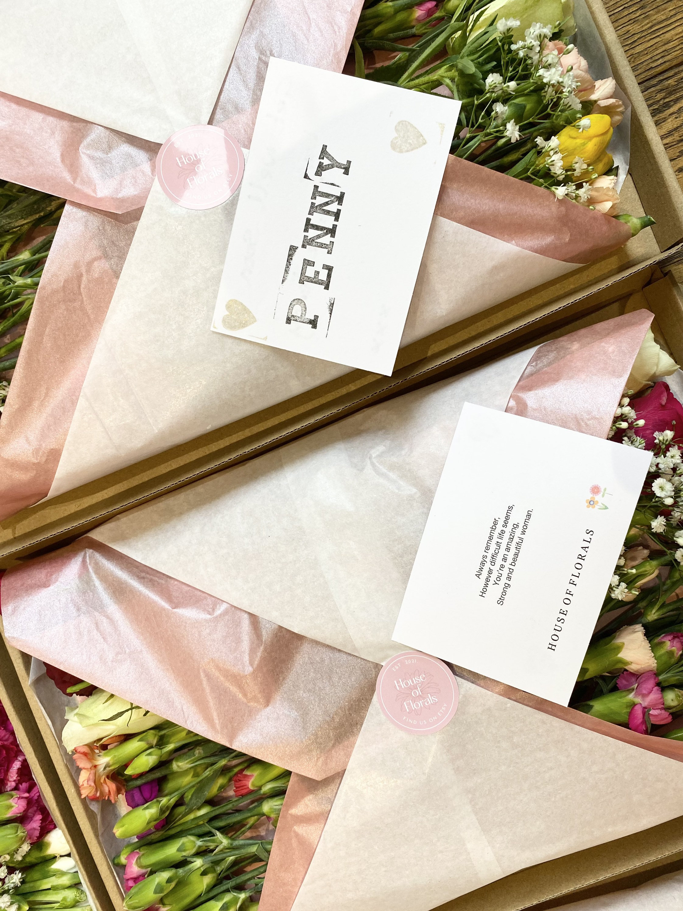 LETTERBOX FLOWERS FRESH Send some letterbox love Etsy