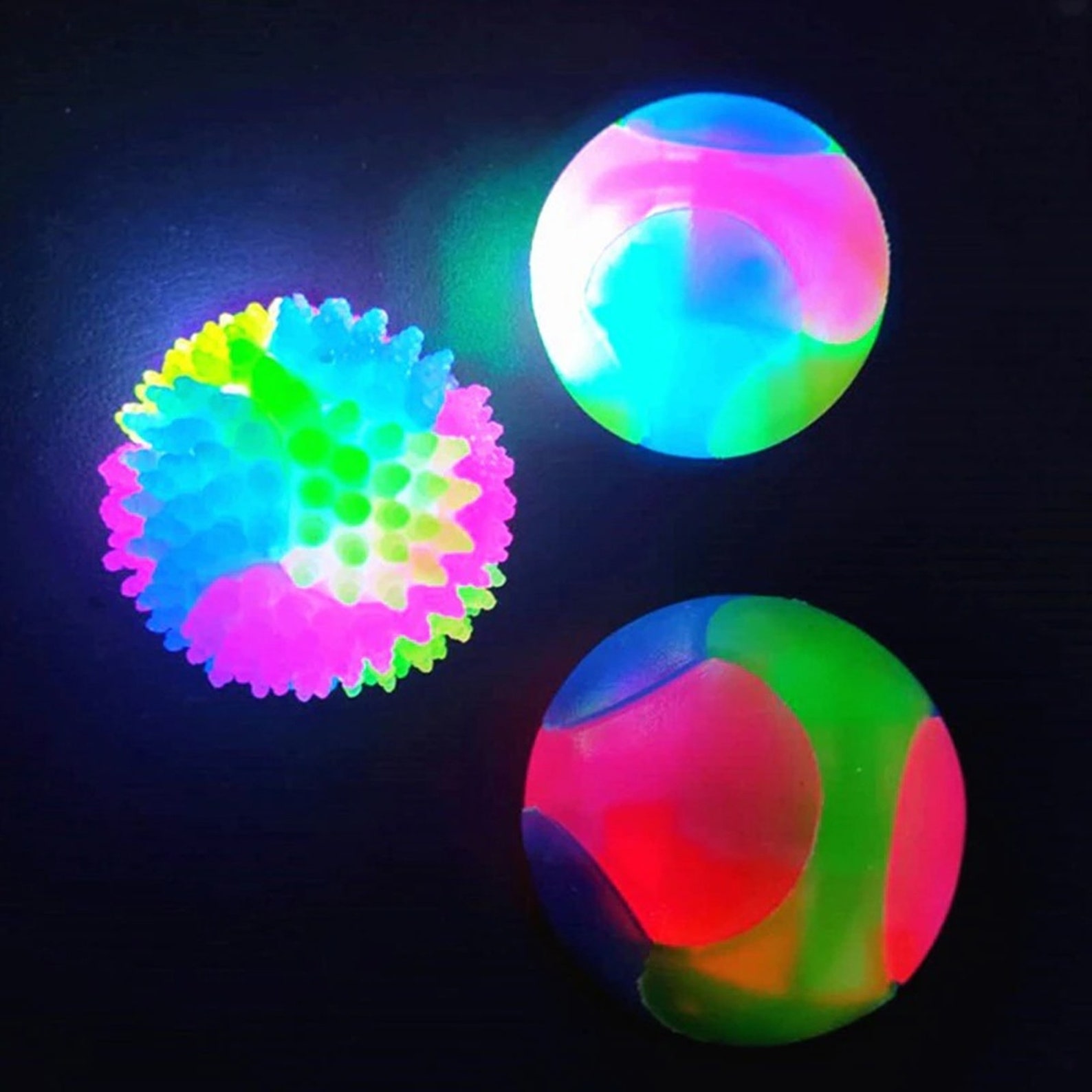 Hot sale Glowing Ball Dog Toy LED Light Up Dog Balls Flashing Etsy