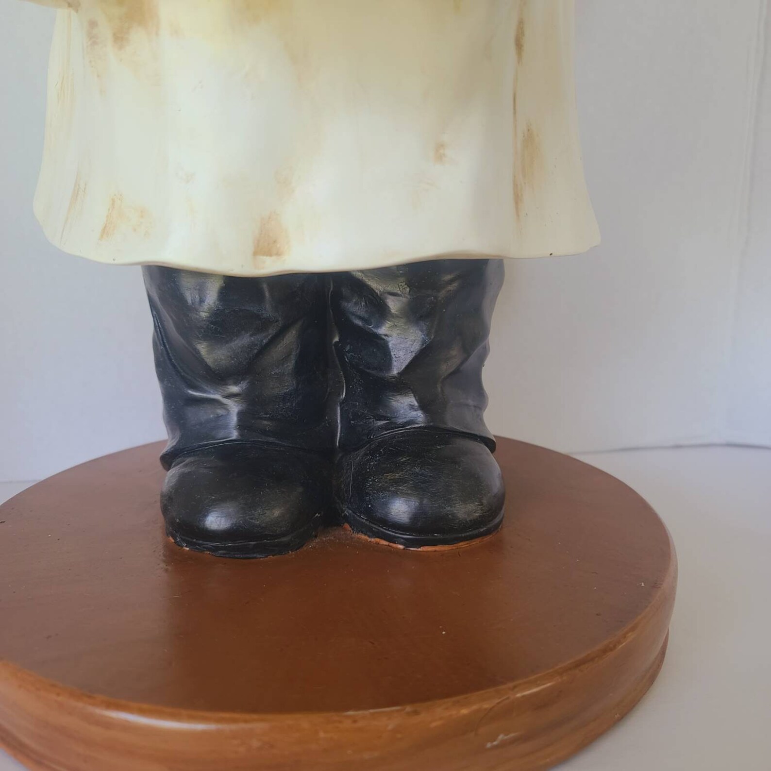 Vintage Butler Statue Fat Bistro Waiter with Ice Bucket Wine Etsy