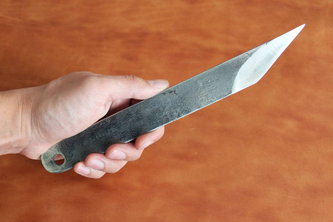 Sailrite® Damascus Japanese Leather Skiving Knife