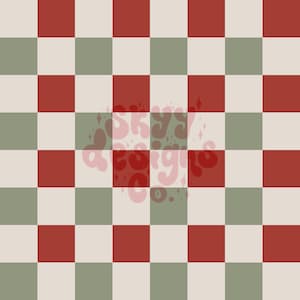 Gedämpftes traditionelles Weihnachten kariertes digitales nahtloses Muster für Stoffe Tapete, Retro-Weihnachts-nahtloses Muster, Retro-Datei