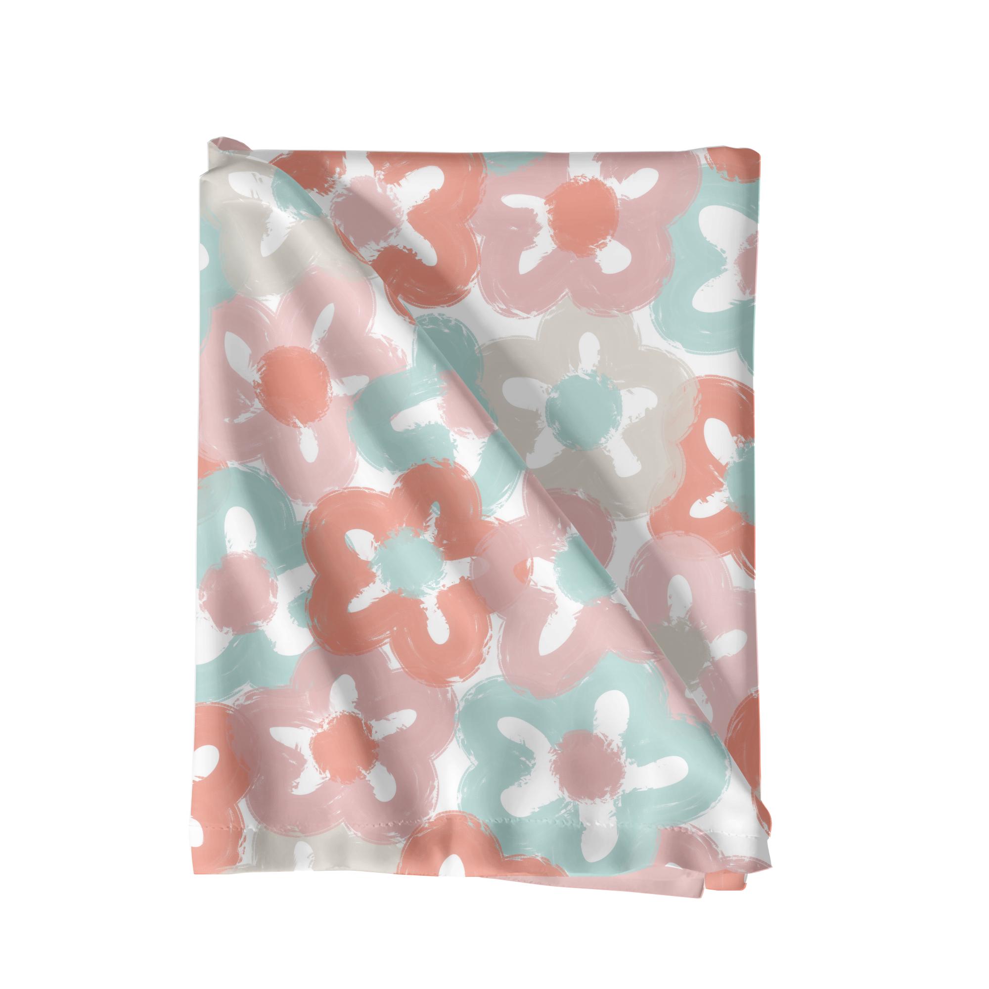 Pastel Retro Daisy Seamless Pattern for Spring and Summer, Large ...