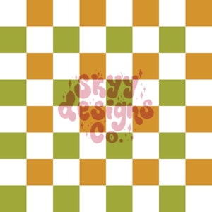 retro checkered St Patrick&#39;s digital seamless pattern for St. Patrick&#39;s fabrics and surface printing