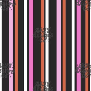 Motivo digitale senza soluzione di continuità con strisce di Halloween alla moda per tessuti e carte da parati, modello di carta digitale a strisce, carta digitale a strisce di Halloween