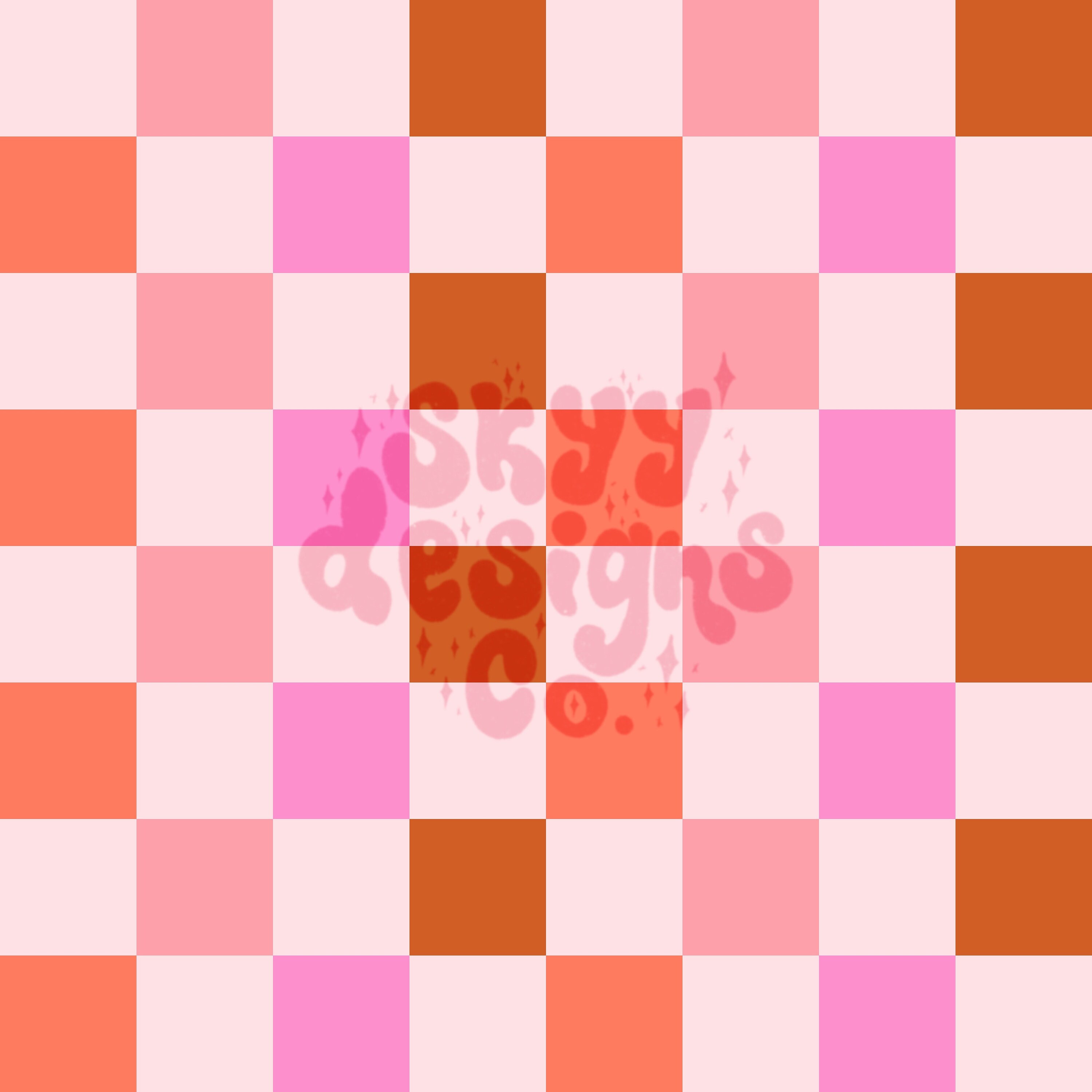 Preppy Checkered Pattern Halloween Checkered Seamless Pattern, Preppy Check Pattern Paper ...