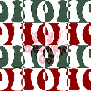 Weihnachten digital nahtlose Muster für Stoffe und Tapeten, groovy mit nahtlosen Muster, digitales Papier Retro-Weihnachtsmuster