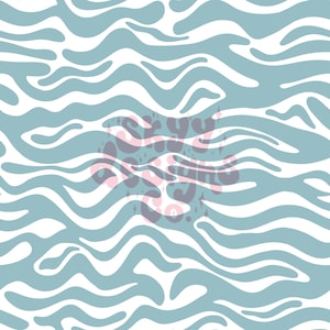 May include: Abstract blue and white wavy pattern background with the text "Skyy Designs Co." in pink and gray lettering.