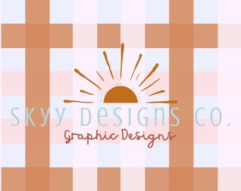 Pastel pastel geruit naadloos patroon voor Pasen en lente Digitale download