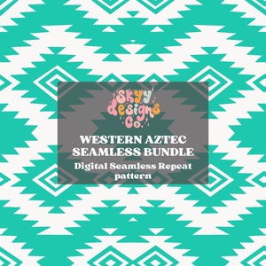 Aztec western tribal bundle digital seamless pattern for fabrics and wallpapers, Aztec digital paper pattern for fabrics, Aztec bundle file