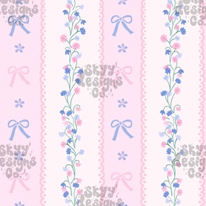 Coquette printemps floral dentelle rayure transparente motif, numérique délicat papier peint floral sans couture, utilisation commerciale, floral rayure téléchargement