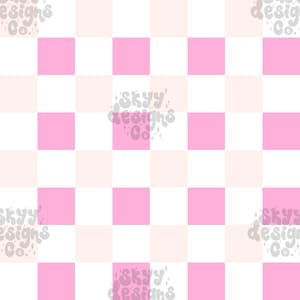 Pink and beige checkered digital seamless pattern, Seamless pattern checkered digital paper, Pattern for fabrics, Commercial use