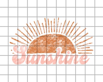Summer Sunshine PNG Design, Boho Neutral Beach T Shirt Design Digital Download