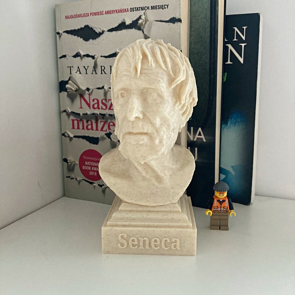 SENECA - Kopfbüstenstatue