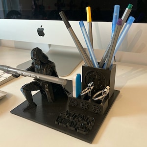 Original Darth Vader Memory Stick And Pen Holder - Star Wars