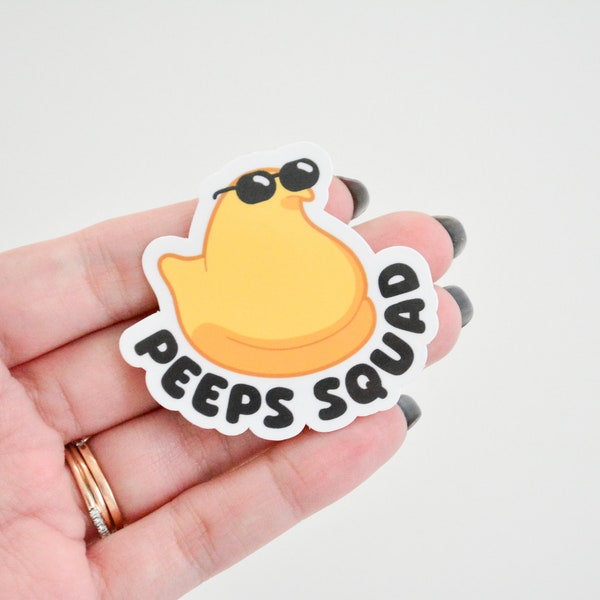 Peeps Squad - Cute Easter Sticker