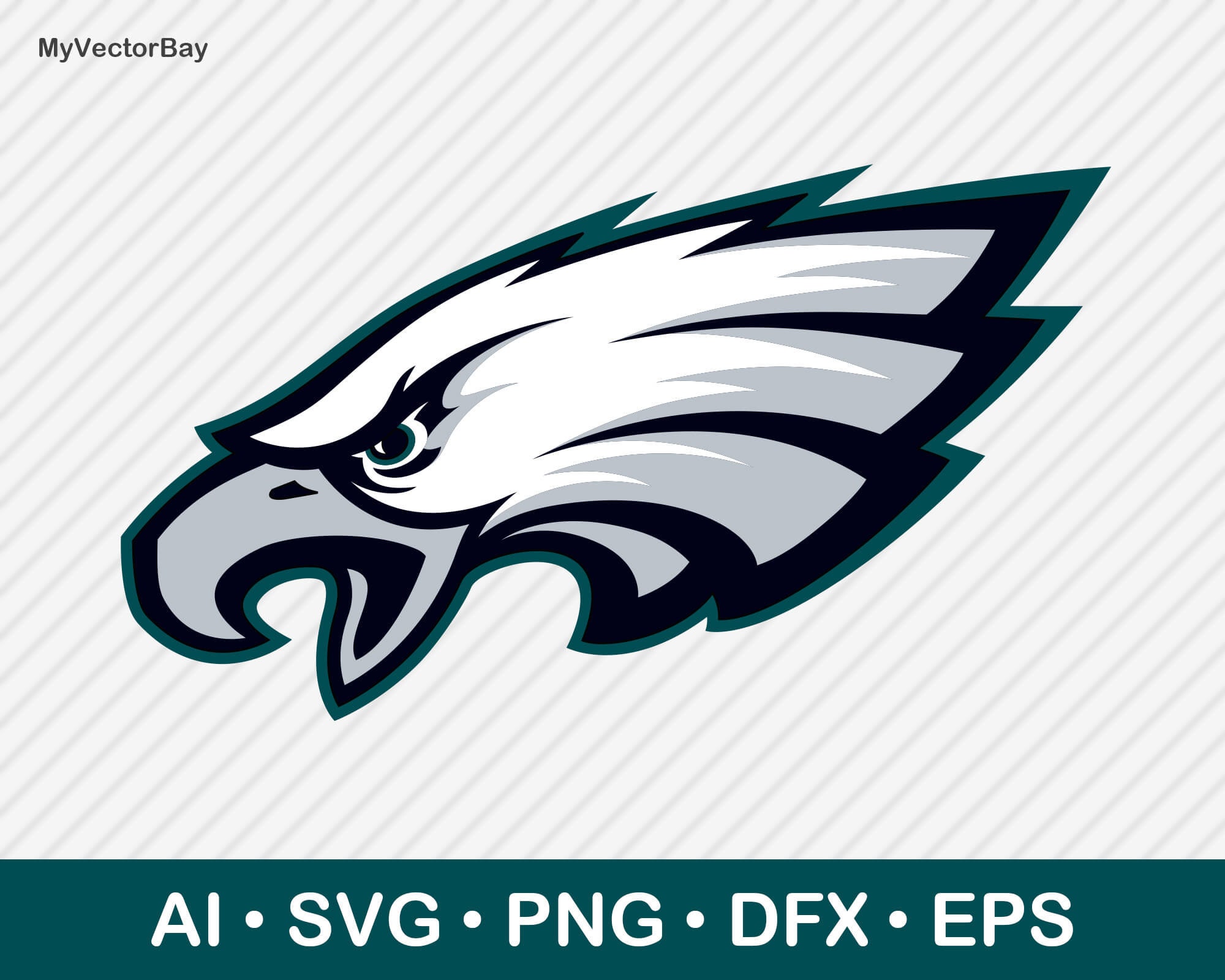 Philadelphia Eagles Logo Svg Etsy