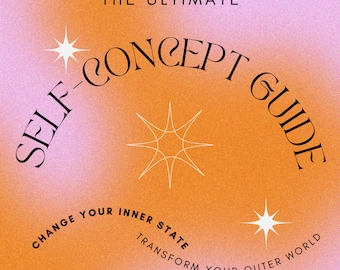 Ultimate Self-Concept & Manifestation Guide – Law of Assumption PDF Workbook | Digital Download