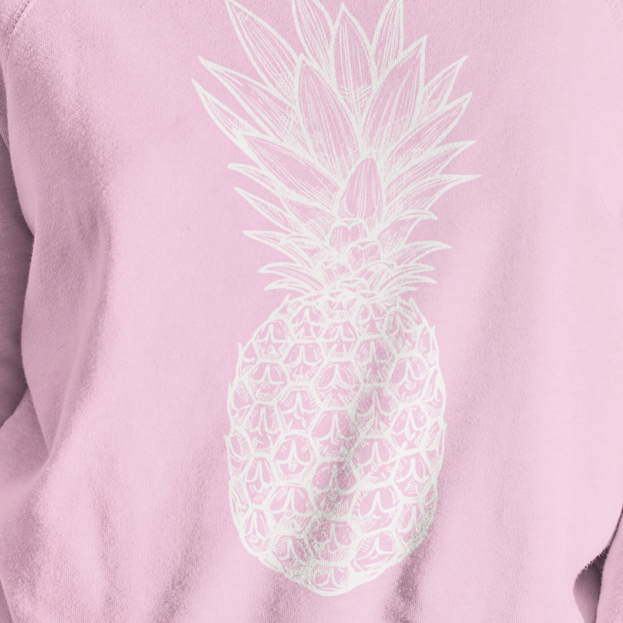 Oversized Pink Pineapple Sweatshirt Crewneck Pullover - Etsy