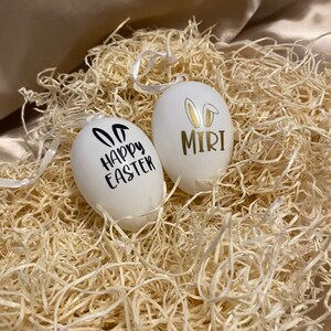 Personalized Easter eggs - Easter decoration, Easter shrub