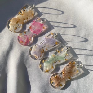 Personalisierte Einkaufswagenlöser aus Epoxidharz Resin Schlüsselanhänger