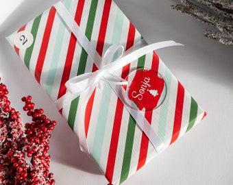 Gift tag - Personalized - Christmas tag for gifts made of acrylic glass