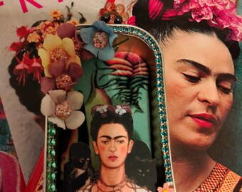 Frida Kahlo Shrine in a Sardine Can