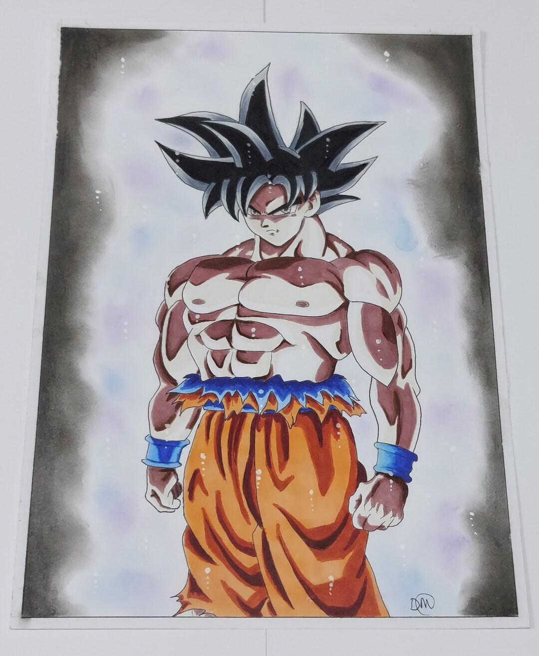 Dragonball: Ultra Instinct Goku - Etsy Dragonball: Ultra Instinct Goku - Etsy