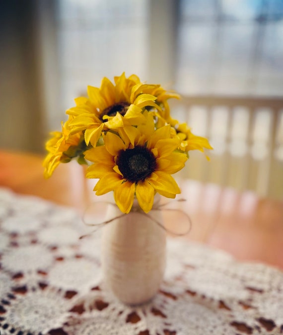 Mini 2024 artificial sunflowers