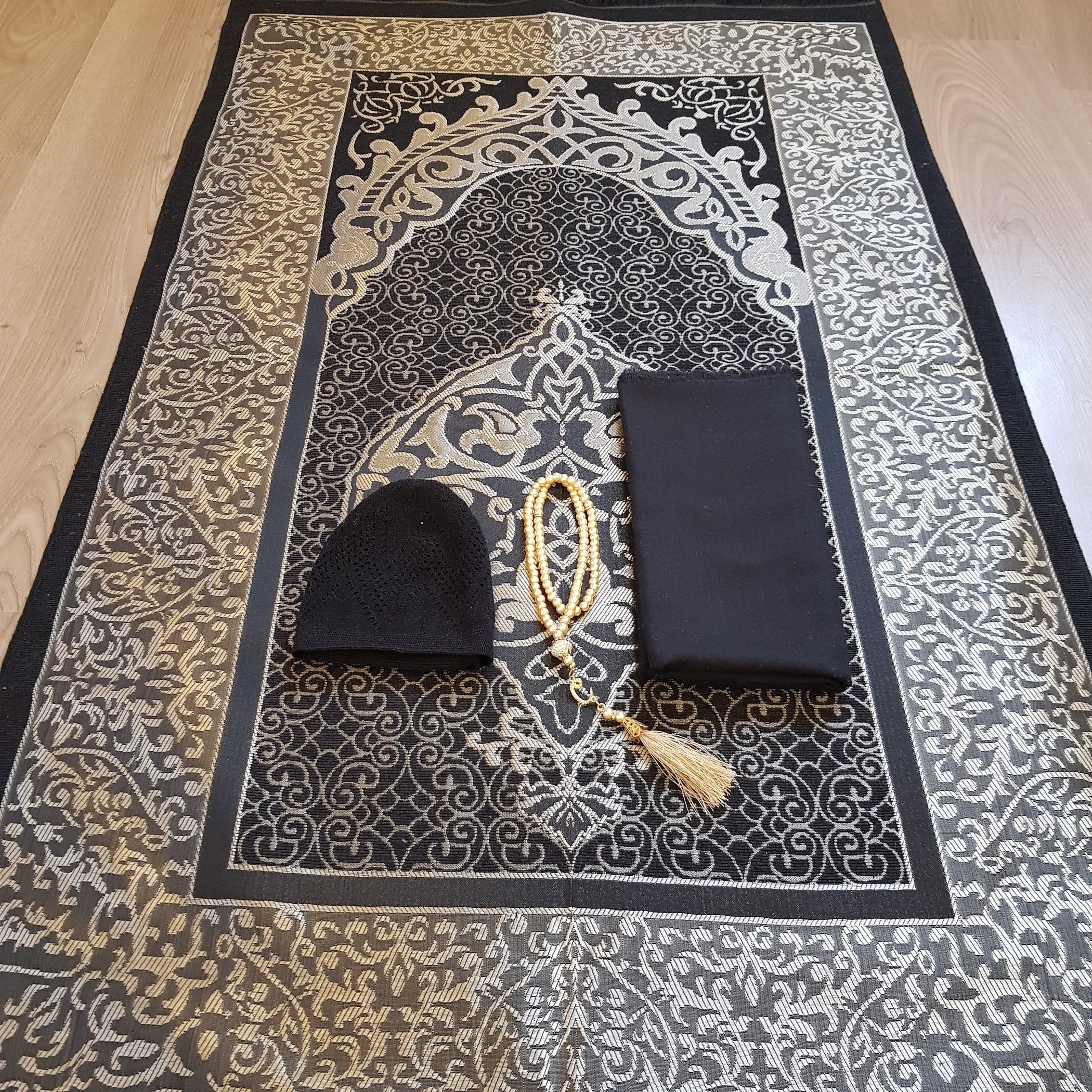 Prayer Mat Islam Gift for Him Tasbeeh Gift Set Prayer Mat Etsy