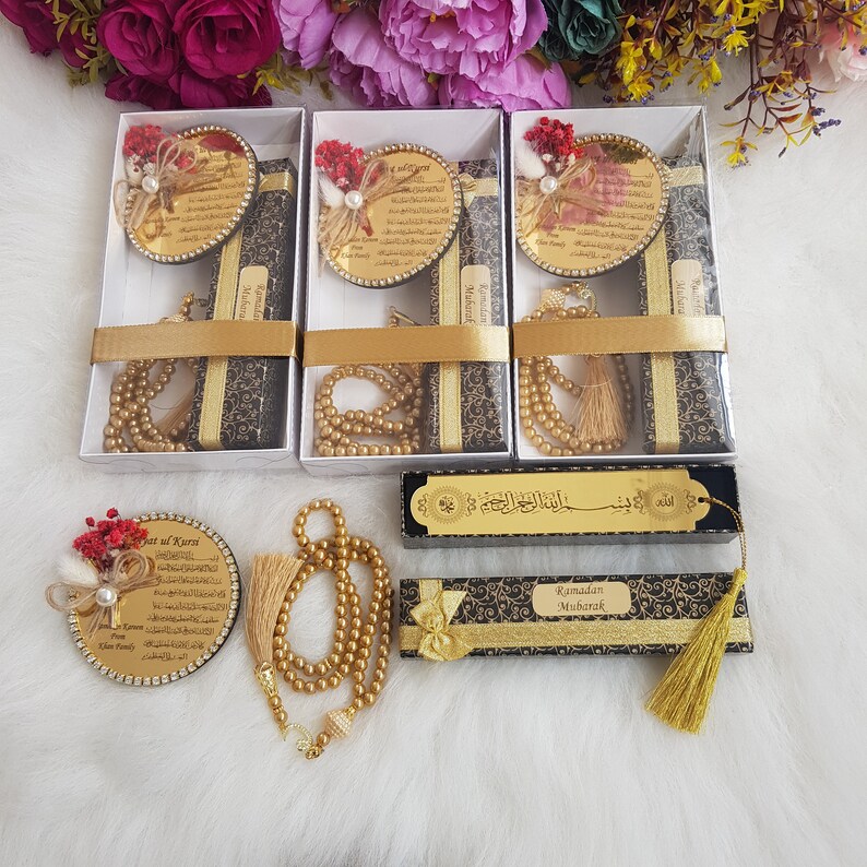 Luxury Ramadan Gift Set, custom Ayatul Kursi Magnet, Quran bookmark, Islamic baby shower, Nikkah favor,Muslim baby shower, Personalized Ameen Favor,
islam wedding favor, muslim wedding favor	islam party favor, islam wedding gift, aqeeqah aqiqah
