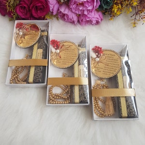 Luxury Ramadan Gift Set, custom Ayatul Kursi Magnet, Quran bookmark, Islamic baby shower, Nikkah favor,Muslim baby shower, Personalized Ameen Favor,
islam wedding favor, muslim wedding favor	islam party favor, islam wedding gift, aqeeqah aqiqah