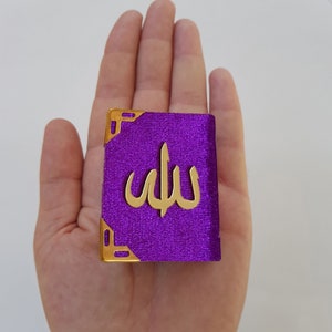 Luxury Custom Mini Quran Favor, Arabic Velvet Quran, Islamic Wedding Favor Ramadan Mubarak, Muslim Baby Shower, aqeeqah, aqiqah, muslim wedding favor, tasbeeh, misbaha, masbaha favor, mini quran set, islam baby favor, ameen Walima hifzul Quran Gift