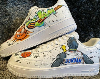 space jam custom air force 1