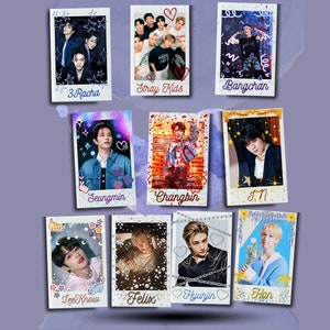 Stray kids Polaroid stickers