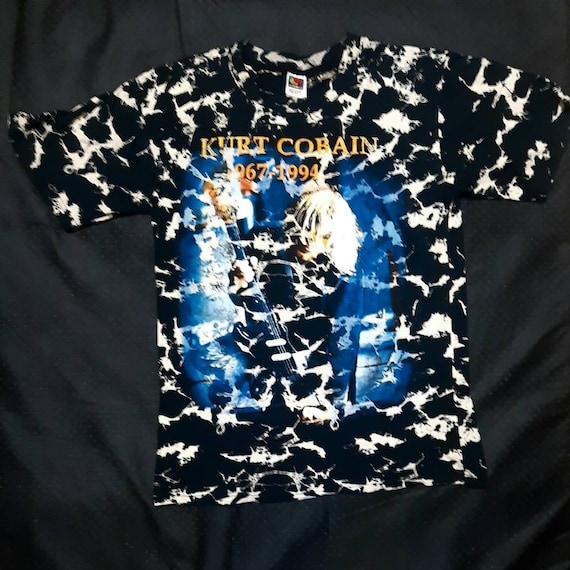 Vintage Bootleg Kurt Cobain Shirt, Nirvana