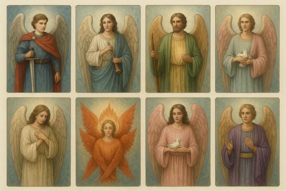 ANGEL READING, Which Angel Is Calling You, Archangel Michael, Gabriel, Rapheal, Uriel, Chamuel, Metatron, Jophiel, Zadkiel, Sandalphon