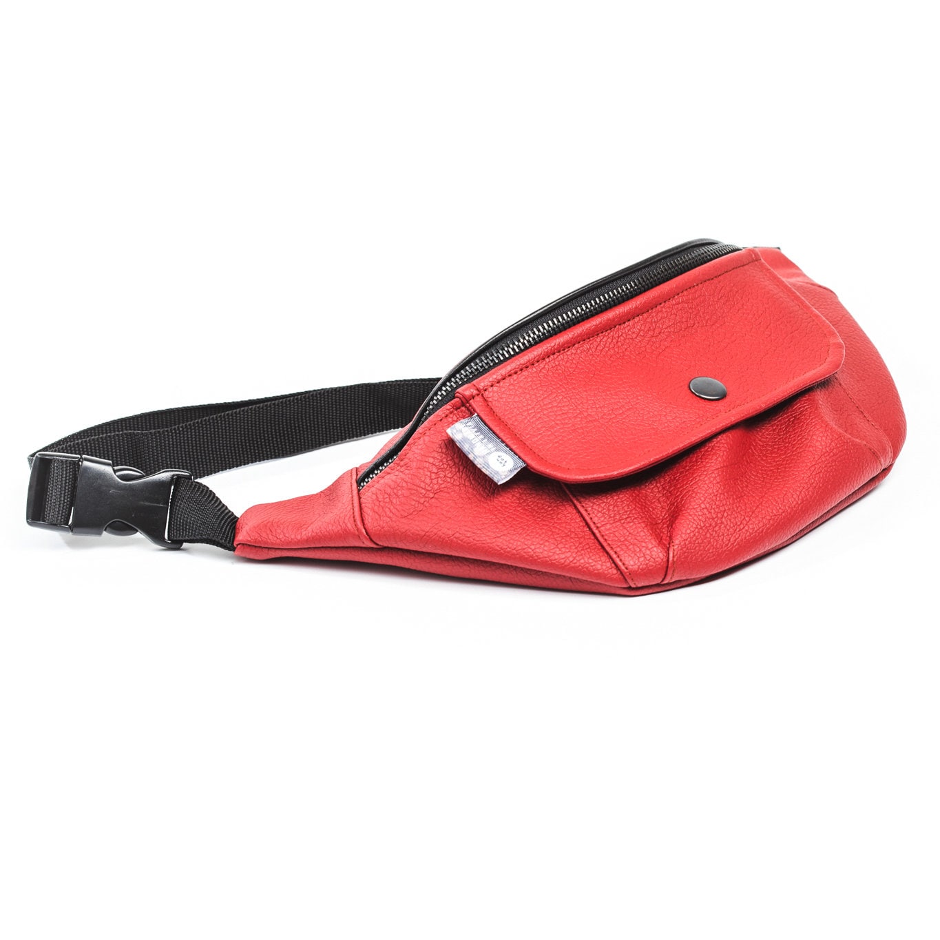 Red Fanny Pack Bag for Women Crossbody Vegan Leather Sling Etsy UK