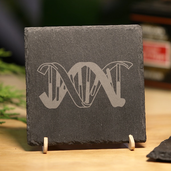 DNA Strand - Slate coaster