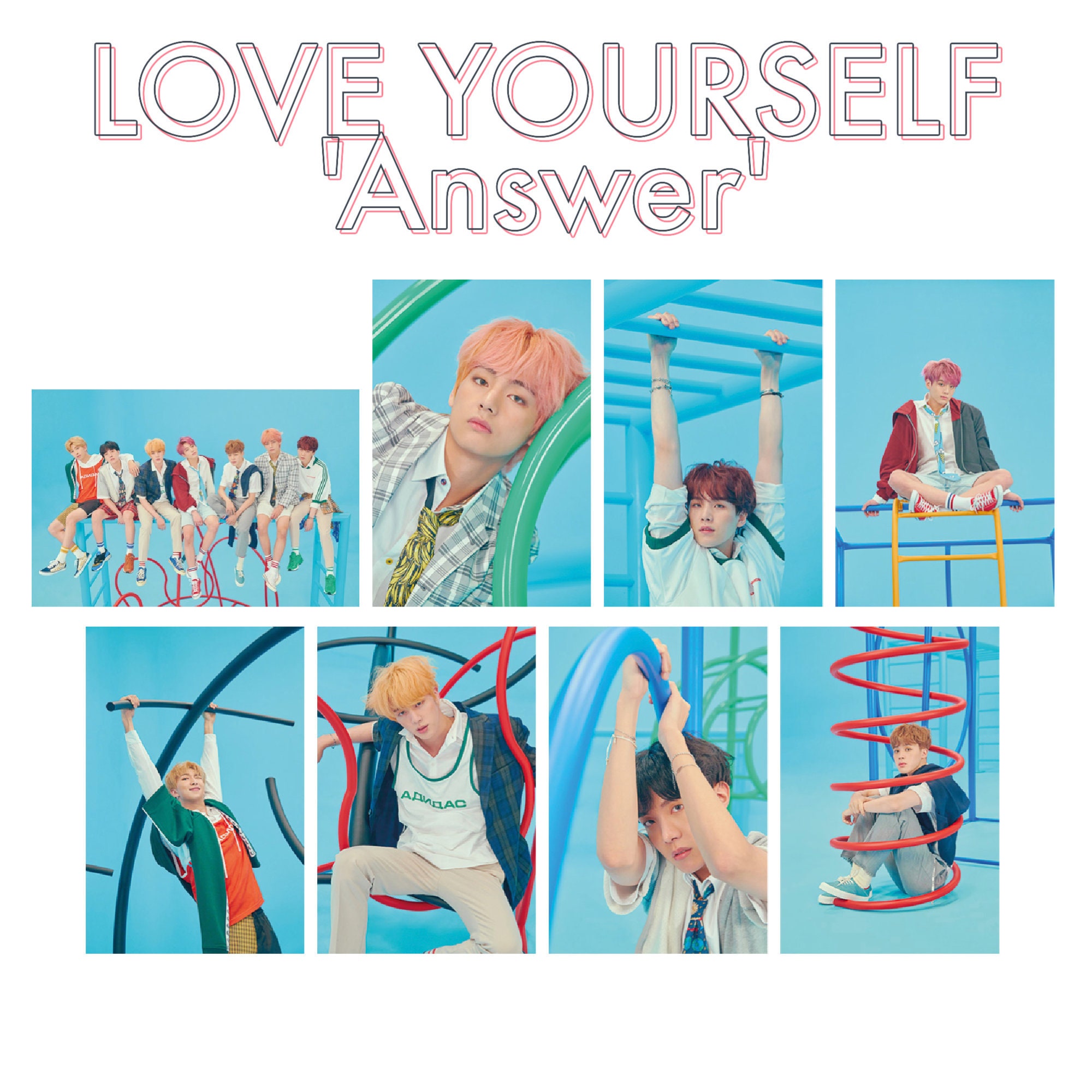 BTS Love Yourself 'Answer' unofficial photocards BTS Etsy