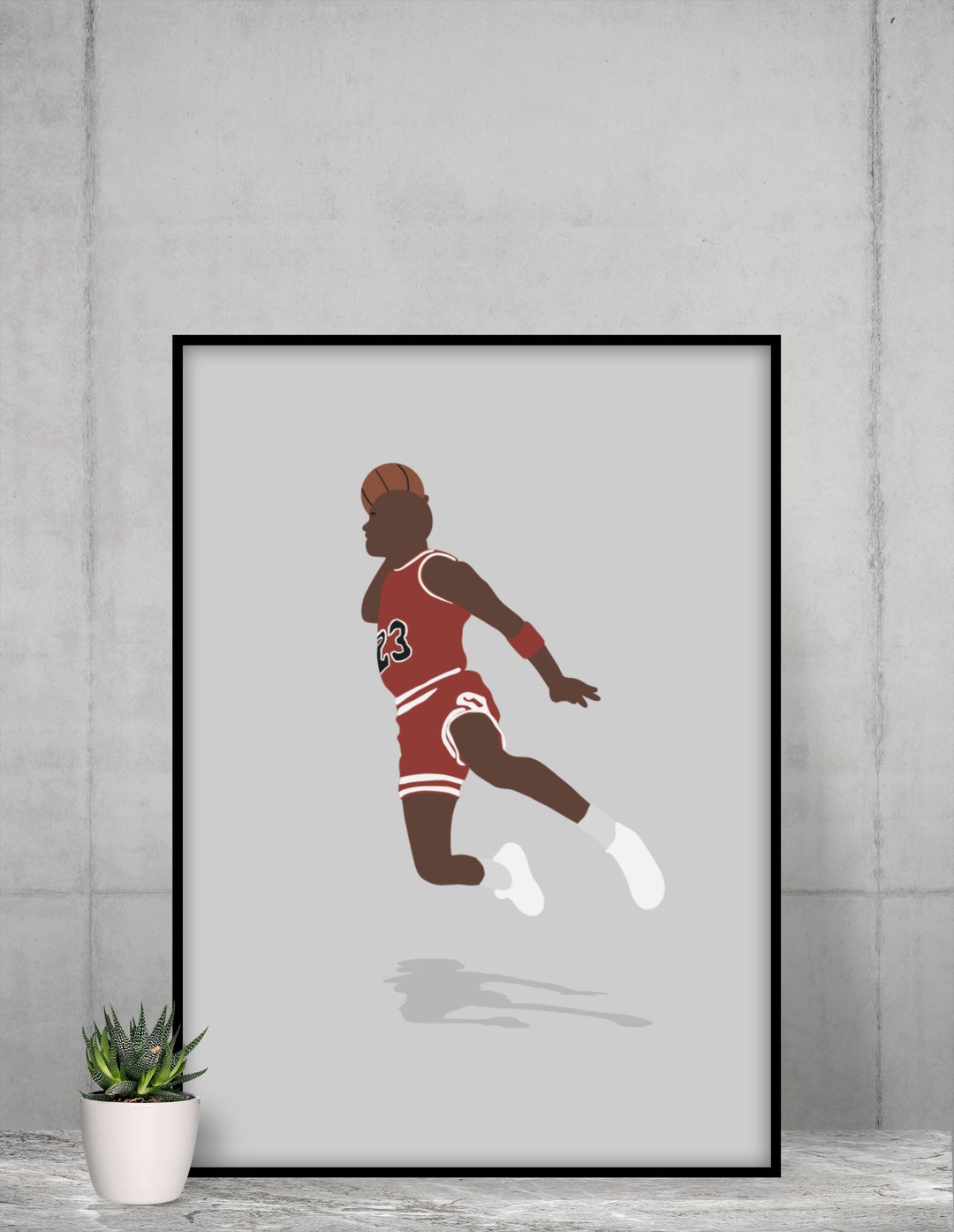 Michael Jordan-print - Etsy