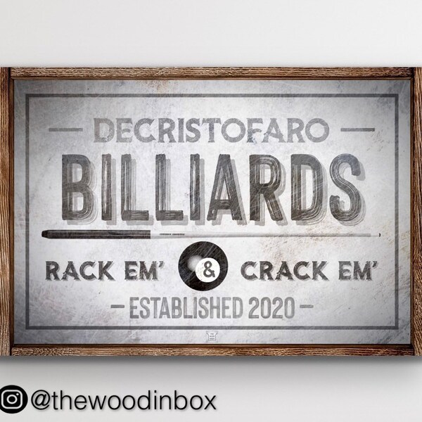 Billiards Room Decor Etsy
