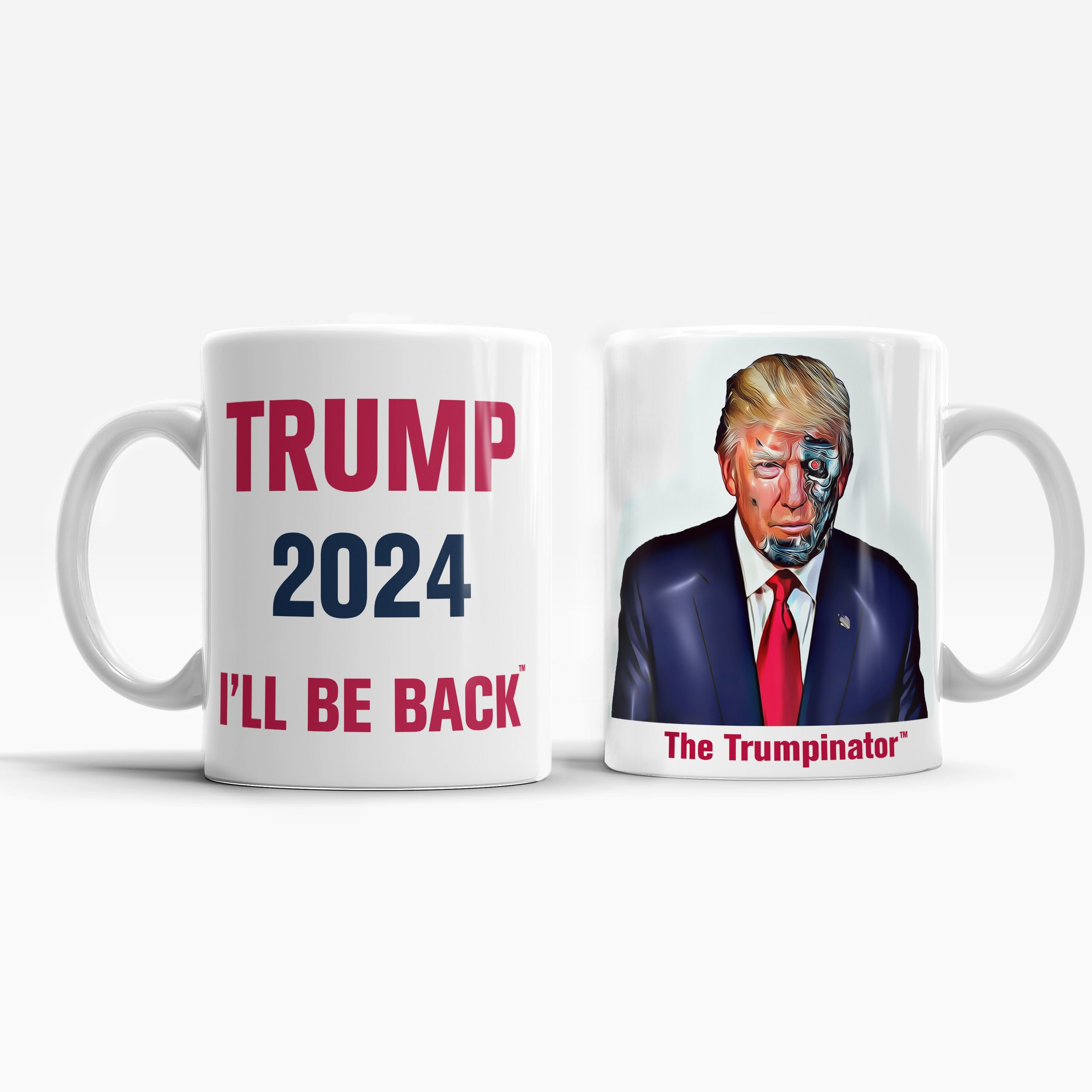 American Made Trump 2024 I'll Be Back Trumpinator Coffee Cup Etsy