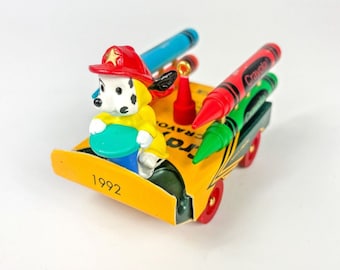Hallmark Keepsake 1992 Crayola "Bright Blazing Colors" Ornament
