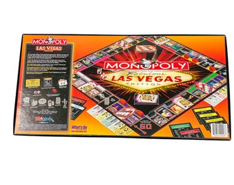 Monopoly Las Vegas Edition Board Game Usaopoly Open Box Complete