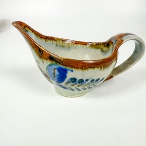Ken Edwards El Palomar Pottery Bird Creamer Gravy Boat Tonala Mexico