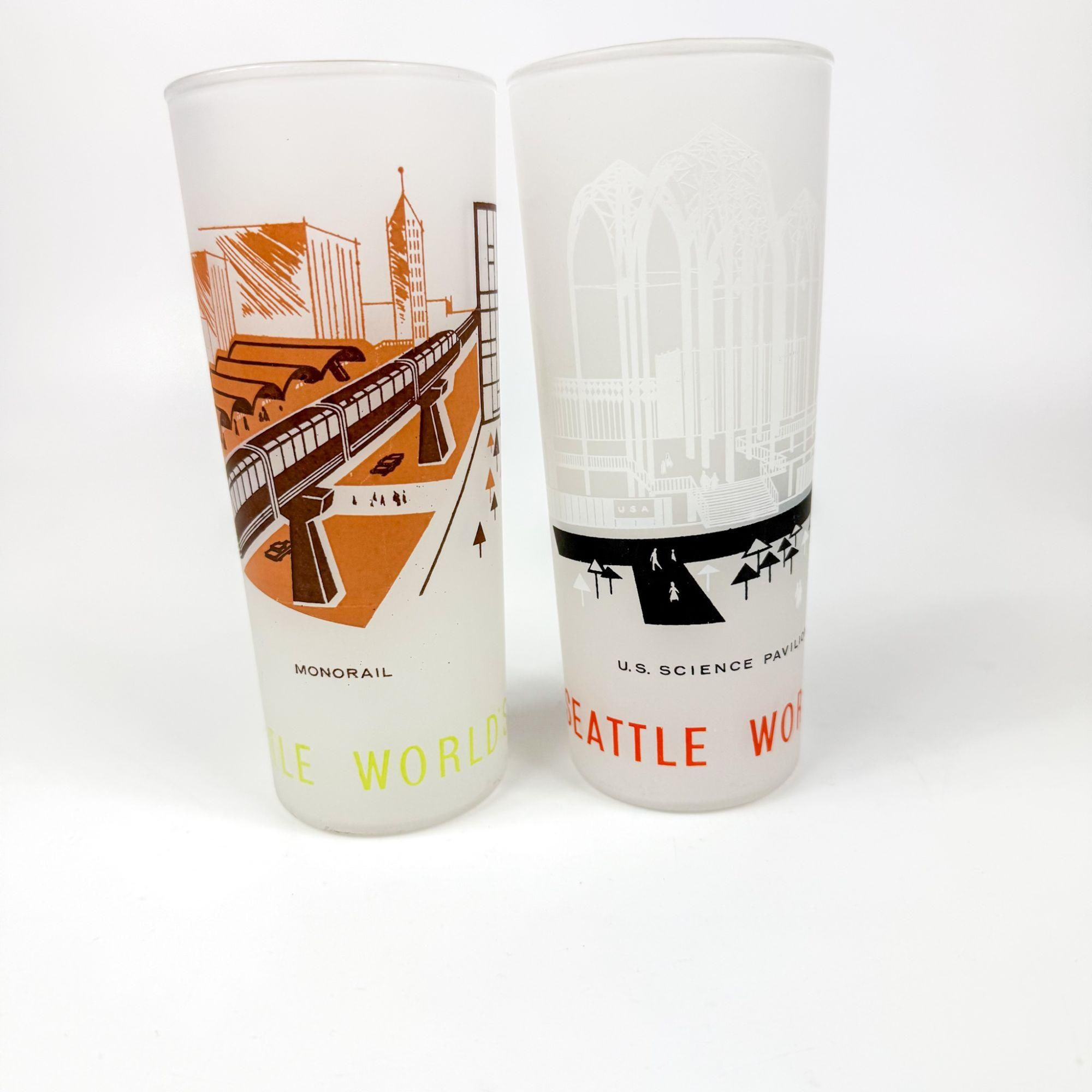 Vintage 1962 World's Fair Glasses - Etsy