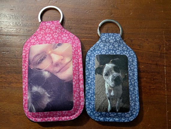 Paw Print Hand Sanitizer Holder