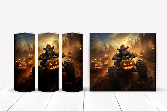 Scare Crow Rider Tumbler